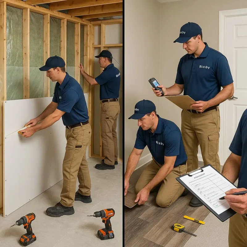 Repairs and Reconstruction process in Echo Park, CA
